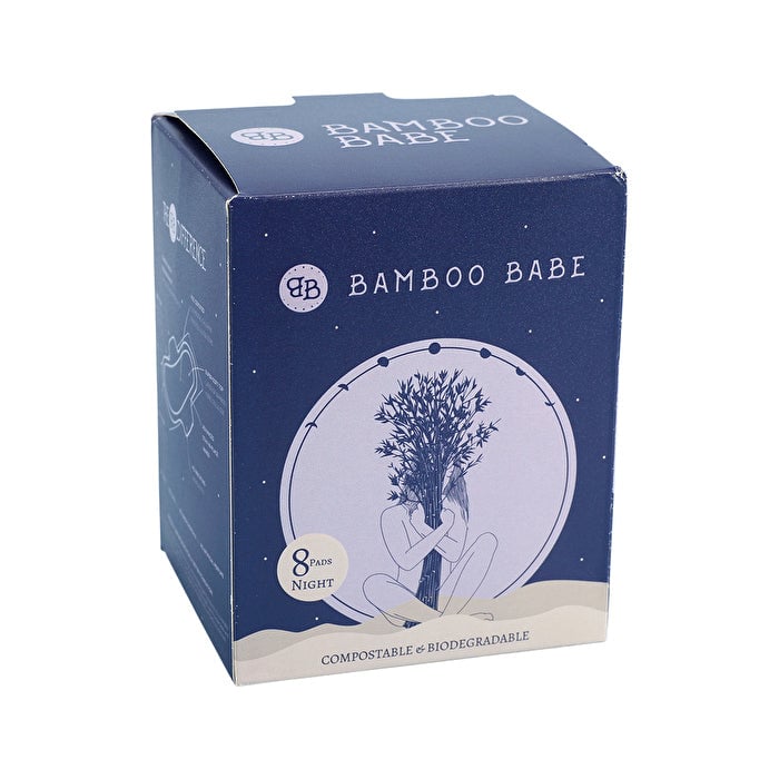 Bamboo Babe Night Pads x 8 Pack Image 1