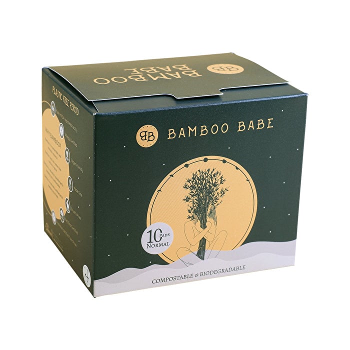 Bamboo Babe Normal Pads x 10 Pack Image 1