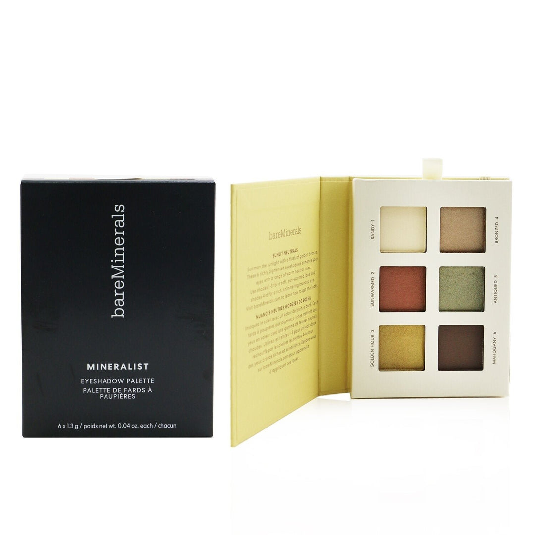 BareMinerals Mineralist Eyeshadow Palette (6x Eyeshadow) - Burnished 6x1.3g/0.04oz Image 8