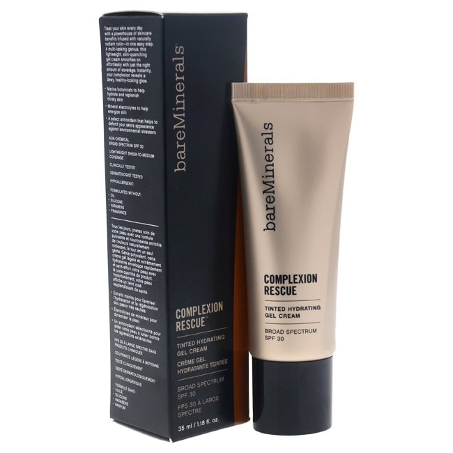 bareMinerals Complexion Rescue Tinted Hydrating Gel Cream SPF 30 - 09 Chestnut by bareMinerals for Women - 1.18 oz Image 1