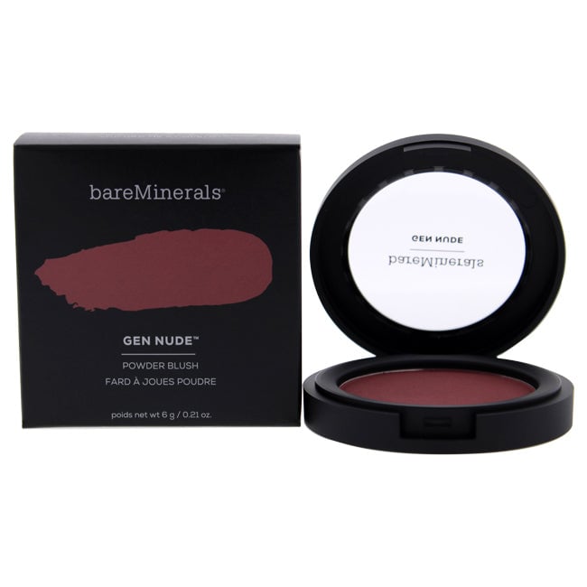 bareMinerals Gen Nude Powder Blush - You Had Me At Merlot by bareMinerals for Women - 0.21 oz Blush Image 1