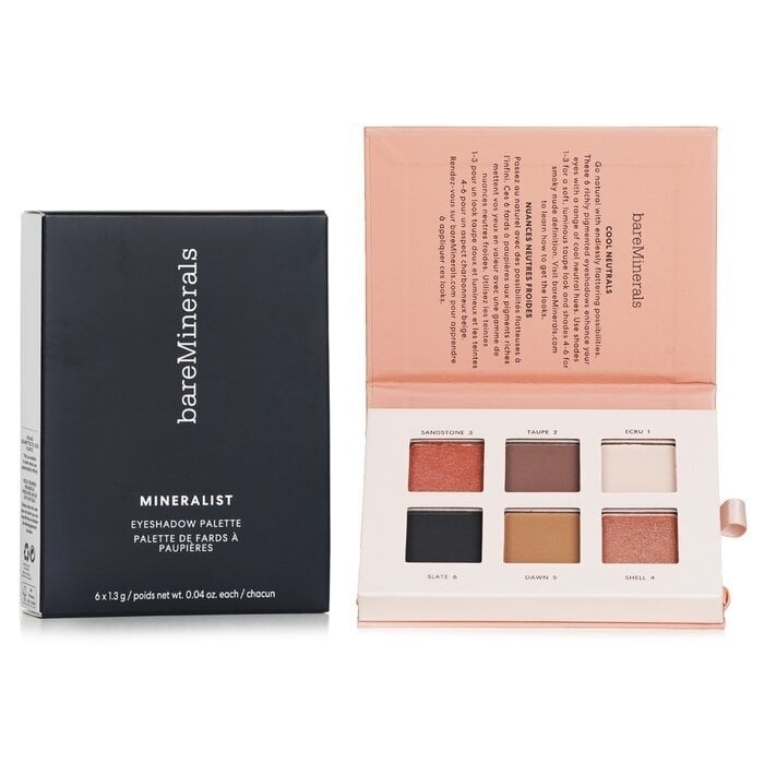 BareMinerals Mineralist Eyeshadow Palette (6x Eyeshadow) - Ultranatural 6x 1.3g/0.04oz Image 2