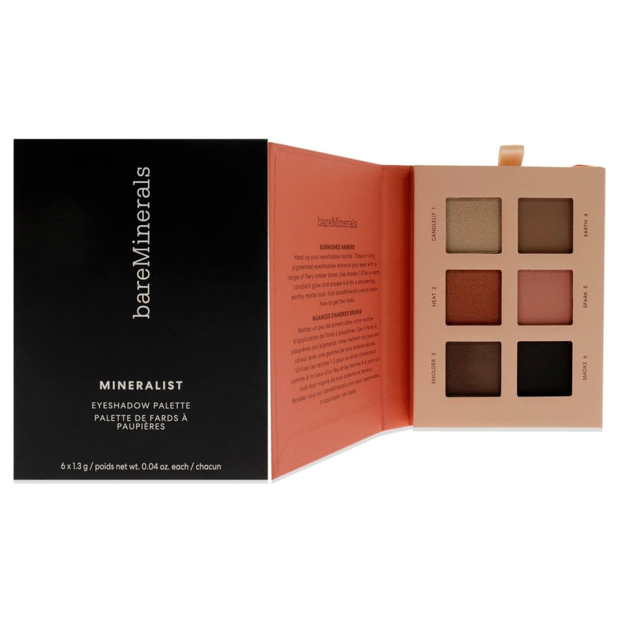 BareMinerals Mineralist Eyeshadow Palette -Burnished by bareMinerals for Women - 0.24 oz Eye Shadow Image 1