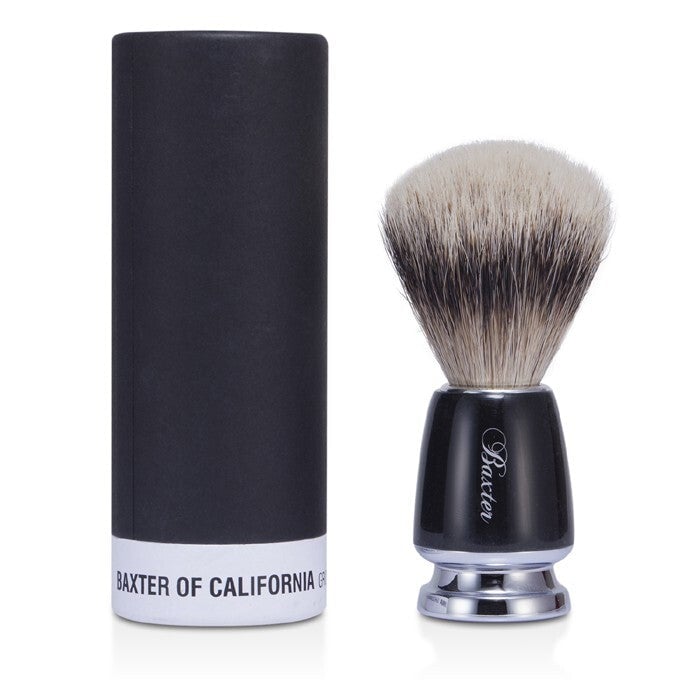 Baxter Of California Baxter Badger Hair Shave Brush - Silver Tip (Black) 1pc Image 1