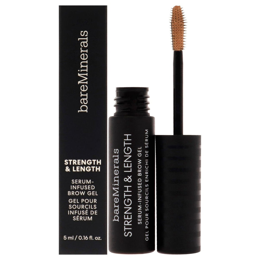 BareMinerals Strength and Length Serum-Infused Brow Gel - Honey by bareMinerals for Women - 0.16 oz Brow Gel Image 1