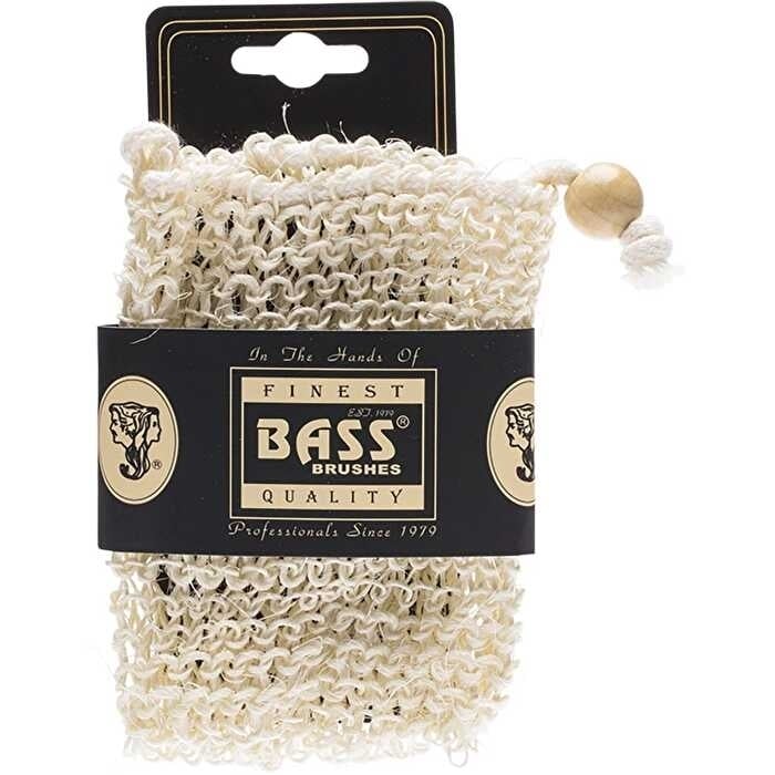 Bass Body Care Sisal Soap Holder Pouch with Drawstring Firm Image 1