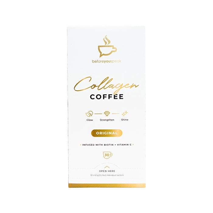 Before You Speak Collagen Coffee Original 6.5g x 30 Pack Image 1