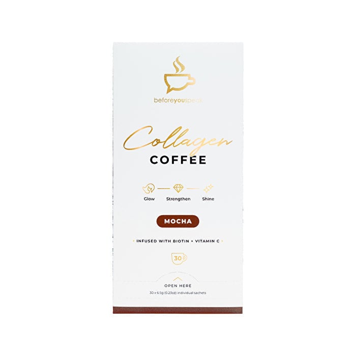 Before You Speak Collagen Coffee Mocha 6.5g x 30 Pack Image 1