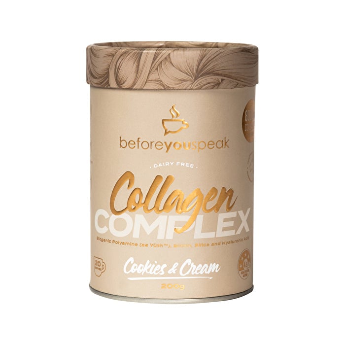 Before You Speak Collagen Complex Cookies and Cream 200g Image 1