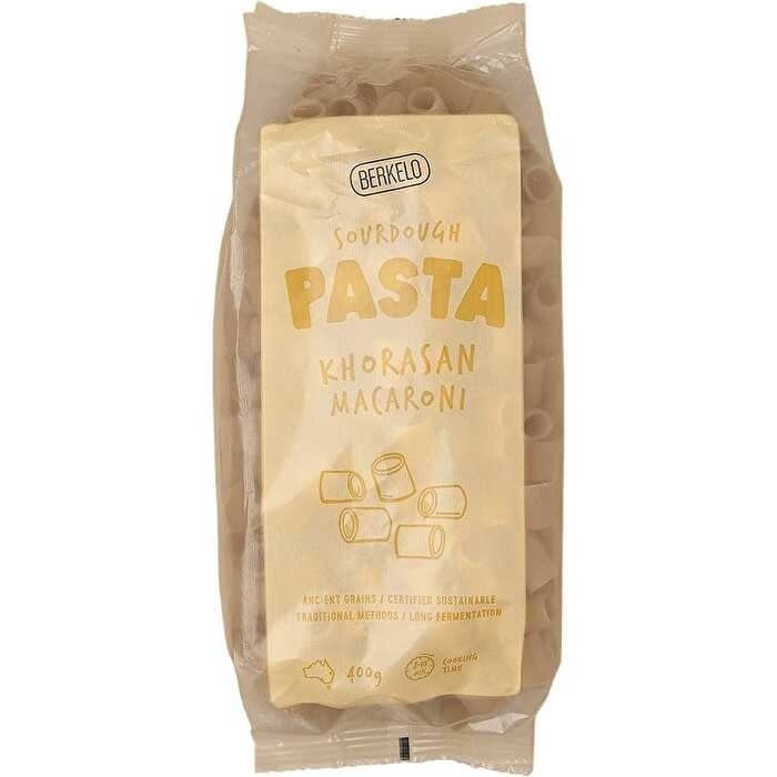 Berkelo Sourdough Pasta Khorasan Macaroni 400g Image 1