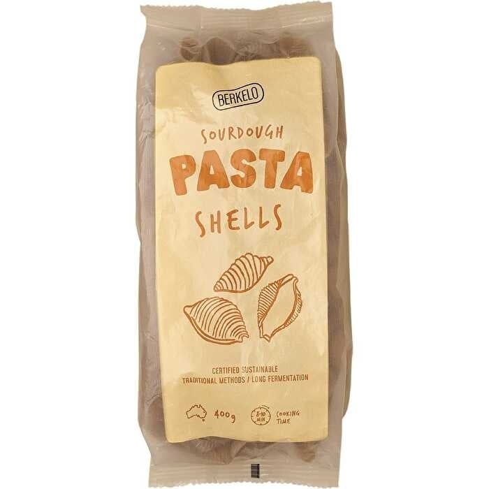 Berkelo Sourdough Pasta Wholewheat Shells 400g Image 1