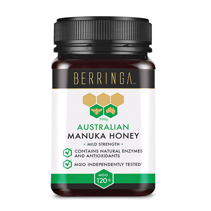 BERRINGA HONEY Berringa Australian Manuka Honey Mild Strength (MGO 120+) 500g Image 1