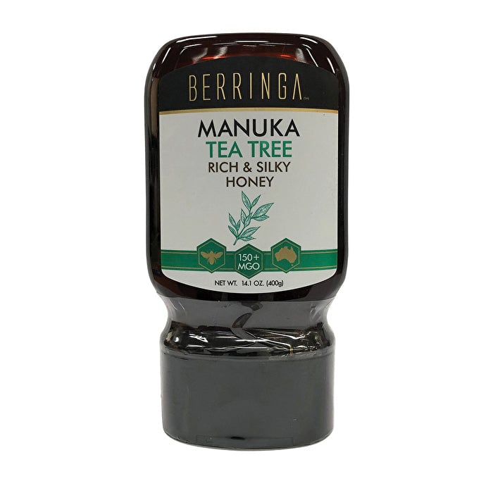 BERRINGA HONEY Berringa Manuka Tea Tree Honey (MGO 150+) Rich and Silky 400g Image 1