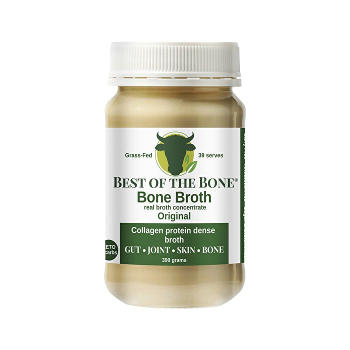 Best Of The Bone Best of the Bone Bone Broth Beef Real Broth Concentrate Original 390g Image 1