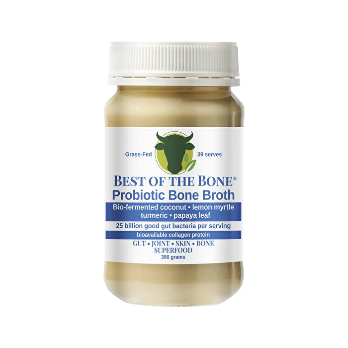 Best Of The Bone Best of the Bone Bone Broth Beef Concentrate Probiotic Bio-Fermented Coconut Lemon Myrtle Turmeric Image 1