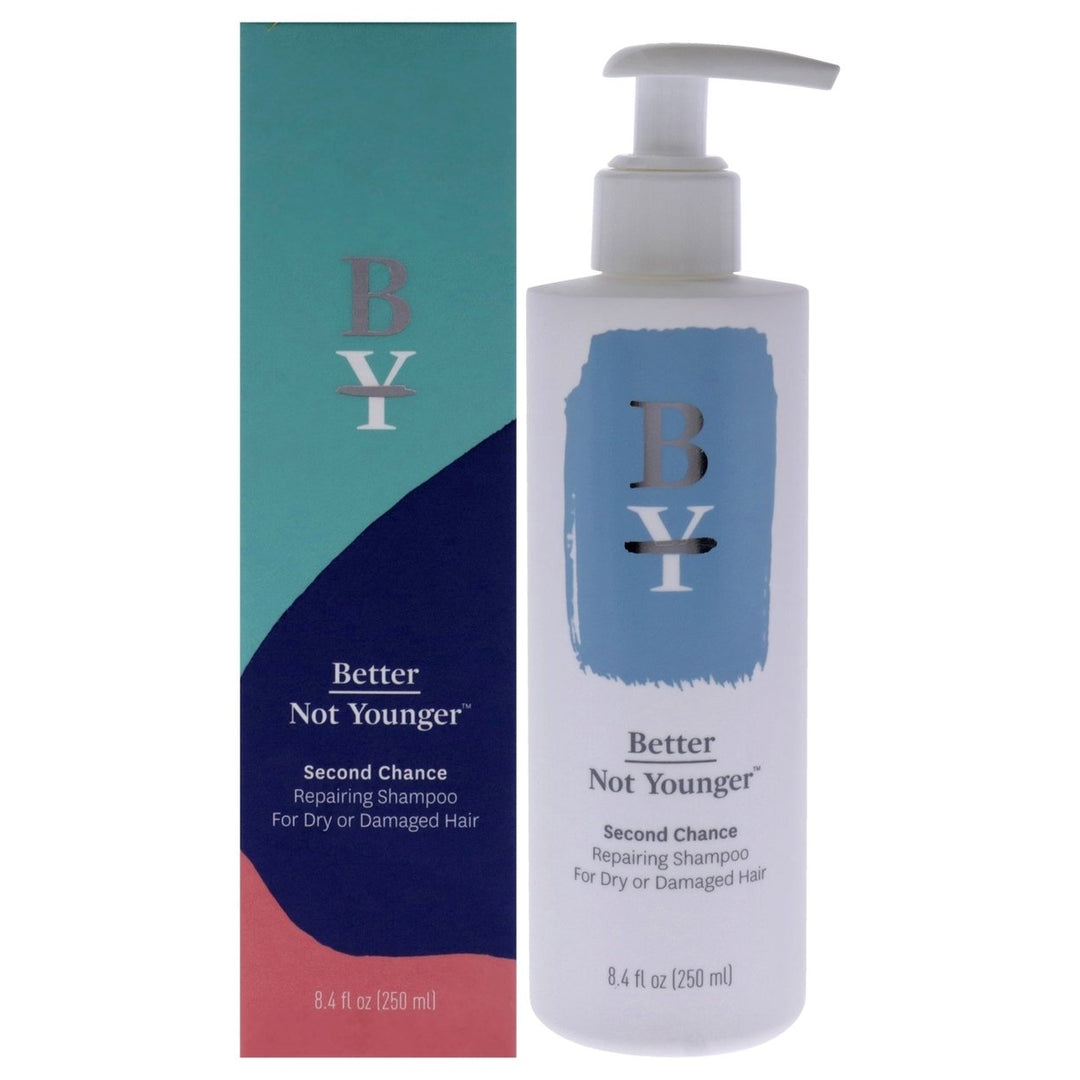 Better Not Younger Second Chance Repairing Shampoo for Dry-Damaged Hair by Better Not Younger for Unisex - 8.4 oz Image 1