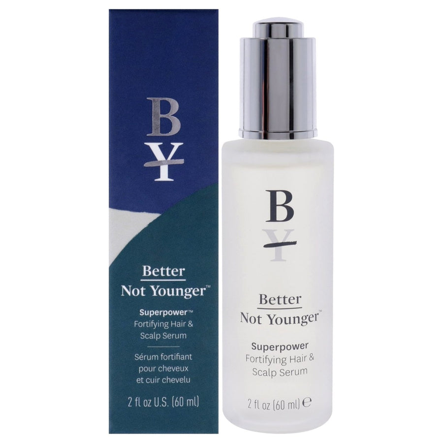 Better Not Younger Superpower Fortifying Hair and Scalp Serum by Better Not Younger for Unisex - 2 oz Serum Image 1