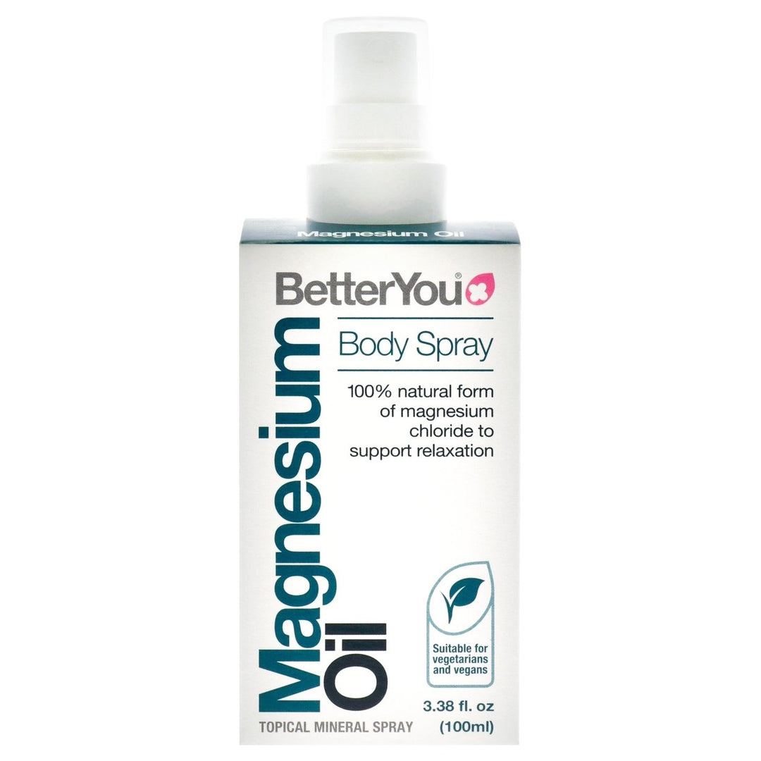 BetterYou Magnesium Oil Body Spray by BetterYou for Unisex - 3.38 oz Body Spray Image 1