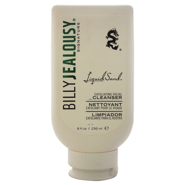 Billy Jealousy LiquidSand Exfoliating Facial Cleanser by Billy Jealousy for Men - 8 oz Cleanser Image 1