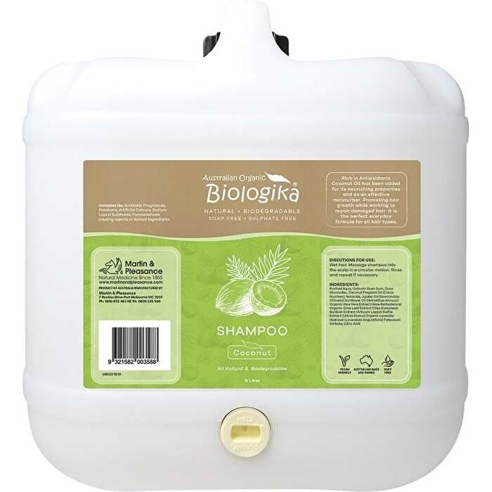 Biologika Shampoo (Bulk) Everyday Coconut 15000ml Image 1