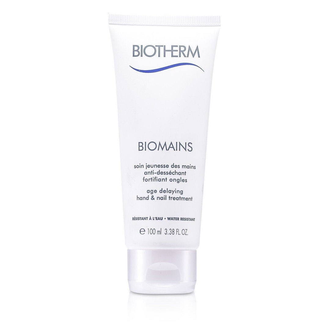 Biotherm Biomains Age Delaying Hand and Nail Treatment - Water Resistant 100ml/3.38oz Image 1