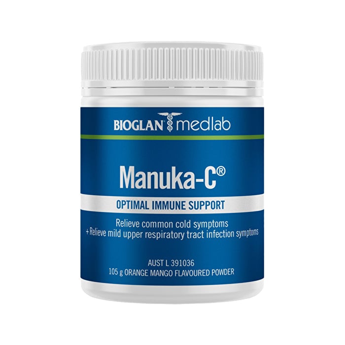 Bioglan Medlab Manuka-C Orange Mango 105g Image 1