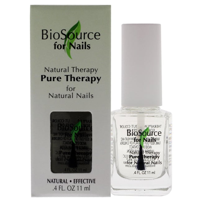 BioSource Natural Therapy Pure Therapy by BioSource for Women - 0.4 oz Nail Treatment Image 1