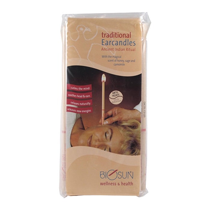 Biosun Earcandle Biosun Ear Candles Traditional Wellbeing Ritual x 25 Bundle Pack 1 Pair Image 1