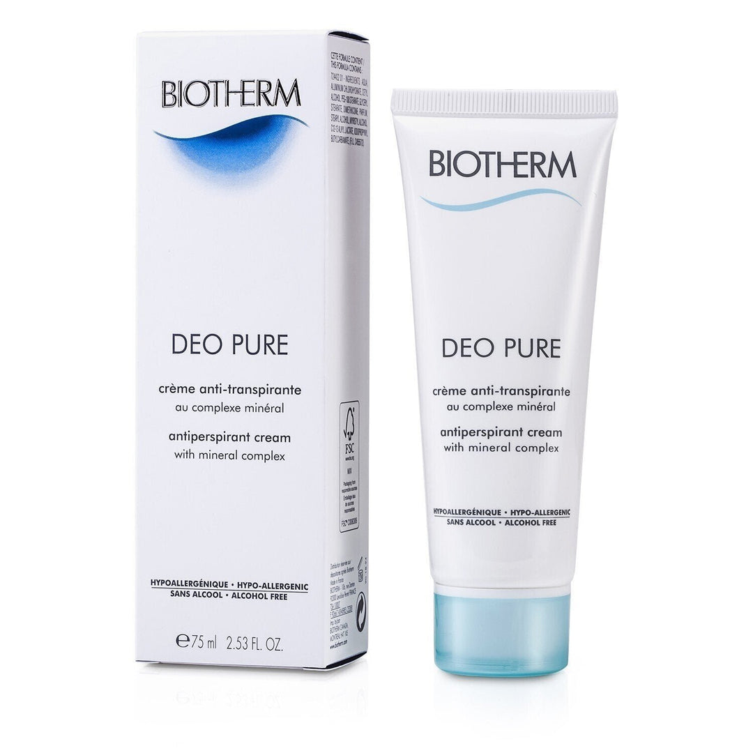 Biotherm Deo Pure Antiperspirant Cream 75ml/2.53oz Image 1