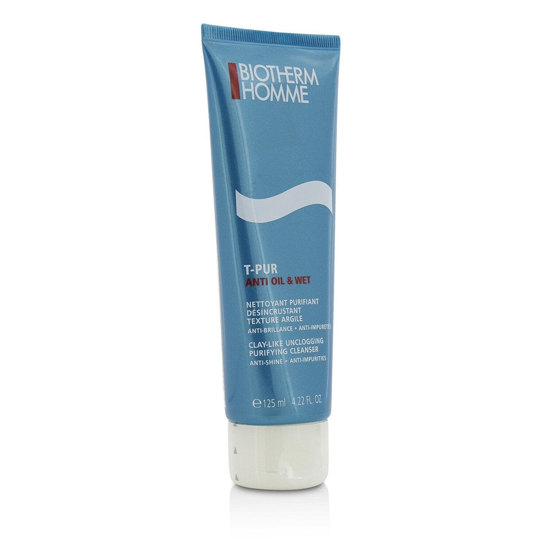 Biotherm Homme T-Pur Clay-Like Unclogging Purifying Cleanser 125ml/4.22oz Image 1