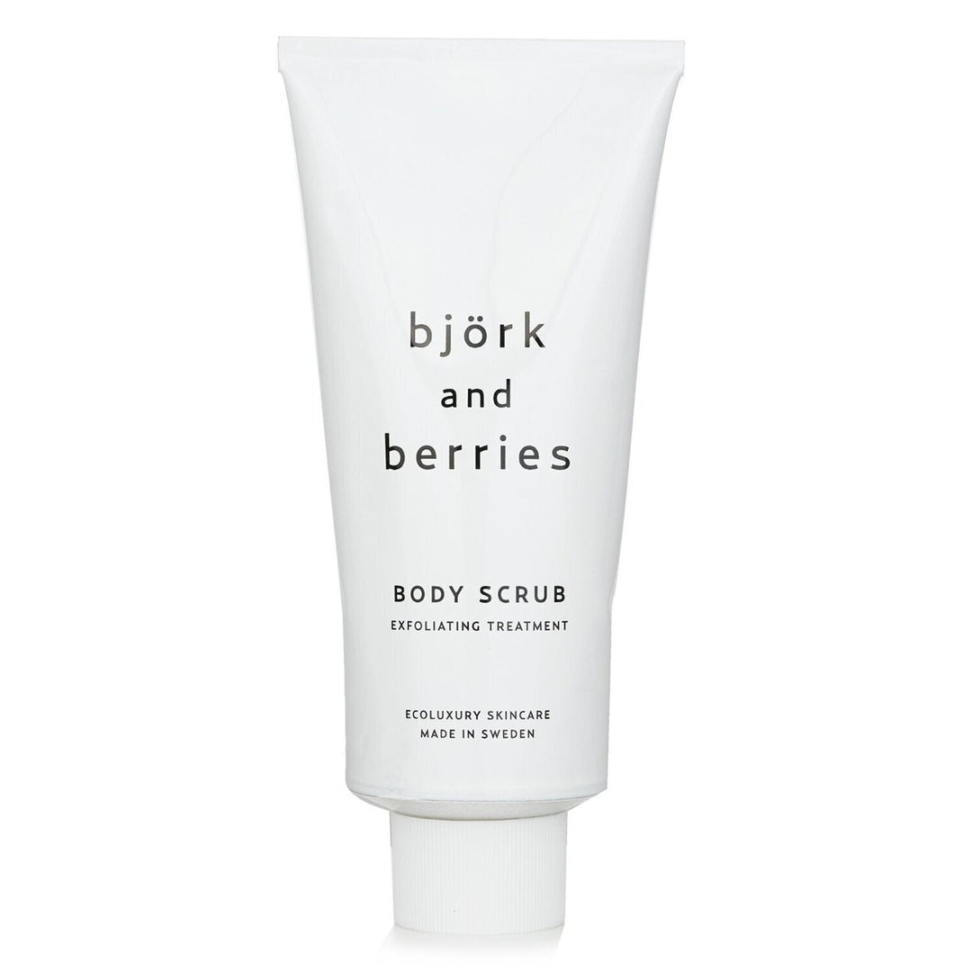 Bjork and Berries Body Scrub Creamy Exfoliating Treatment 200ml/6.76oz Image 1