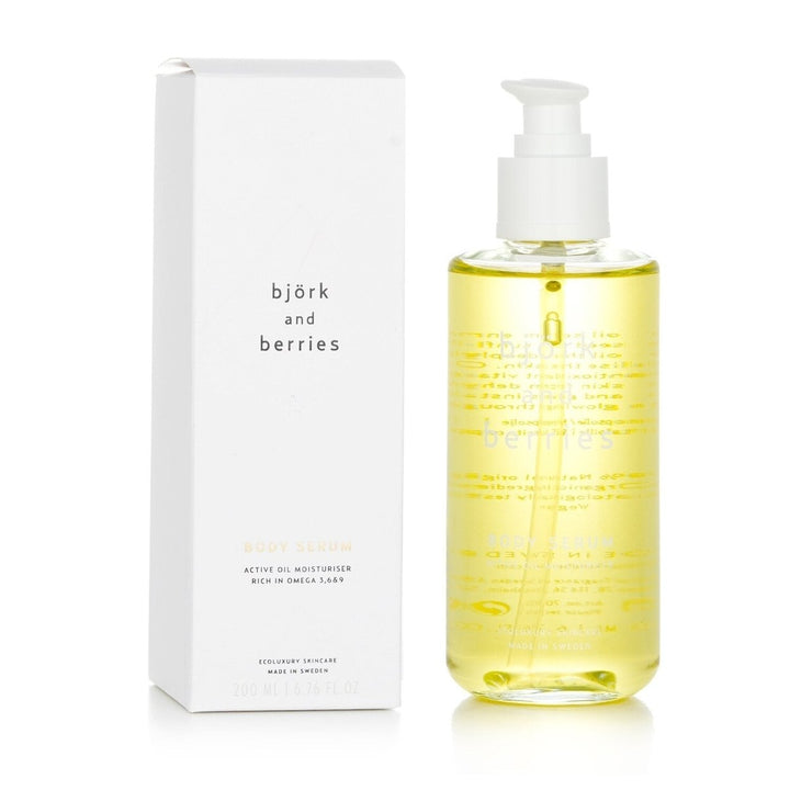 Bjork and Berries Body Serum Active Oil Moisturiser 200ml/6.76oz Image 2