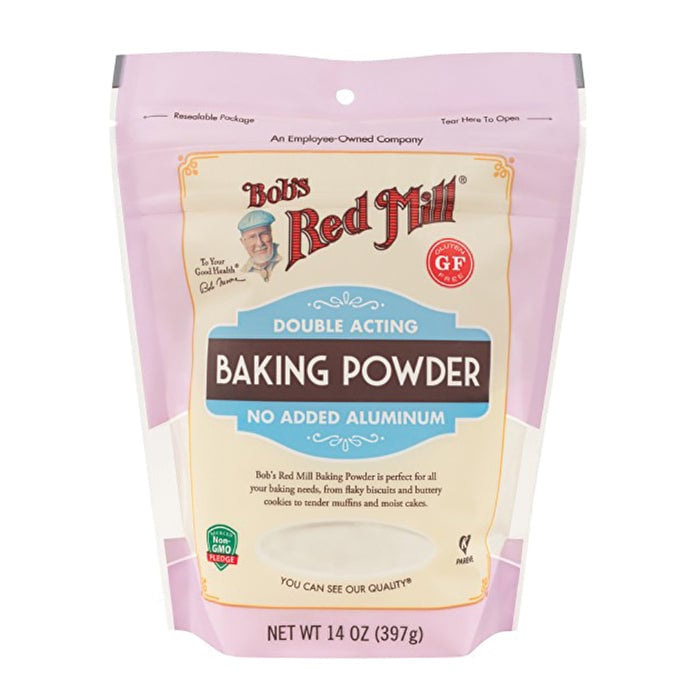 Bobs Red Mill Baking Powder Double Acting (No Added Aluminium) (Gluten Free) 397g Image 1