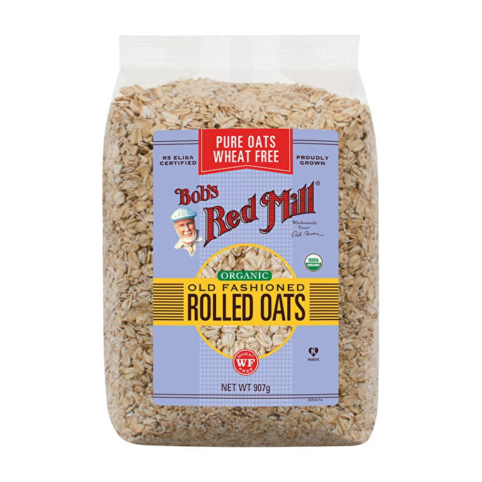 Bobs Red Mill Organic Old Fashioned Rolled Oats 907g Image 1