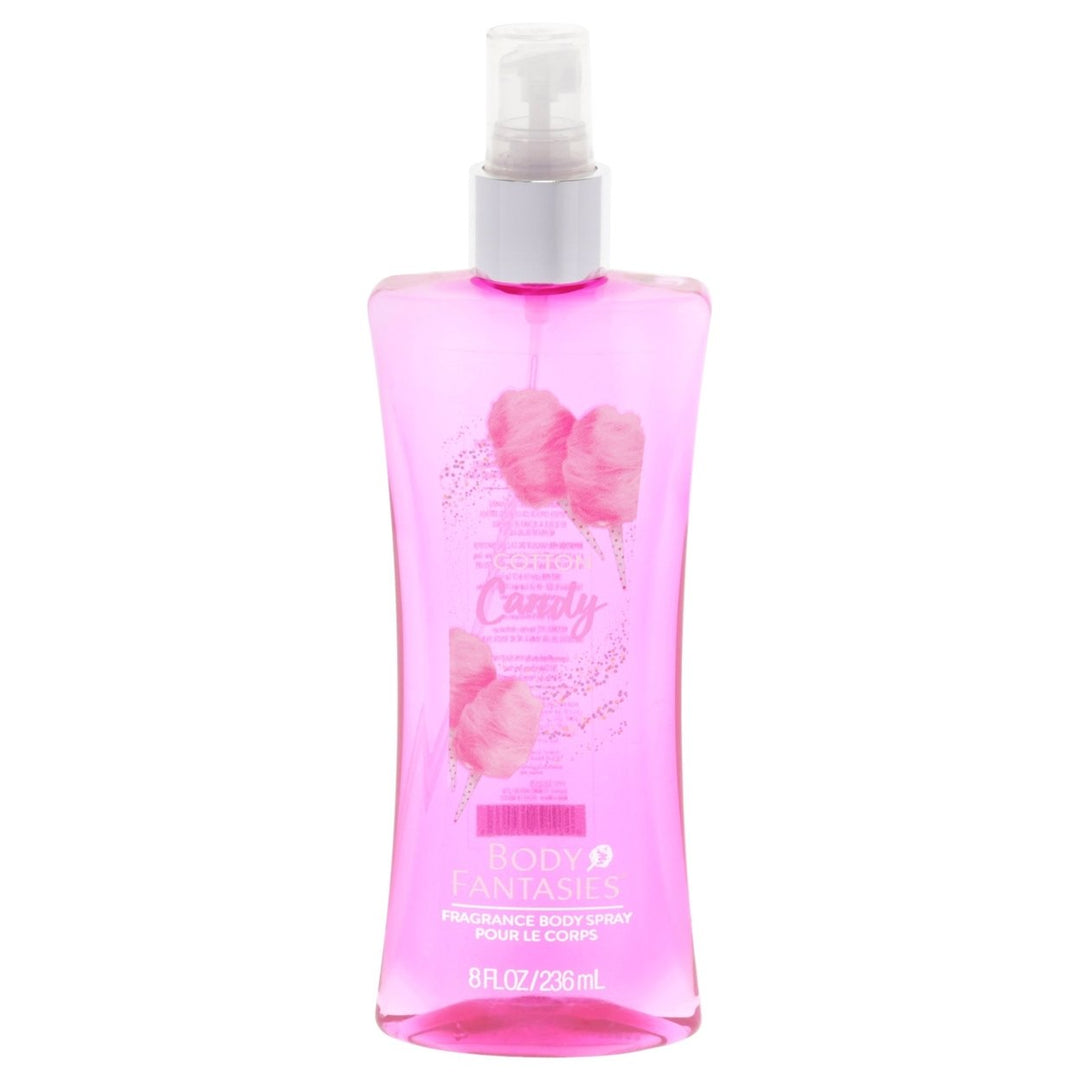 Body Fantasies Cotton Candy Fragrance Body Spray by Body Fantasies for Women - 8 oz Body Spray Image 1