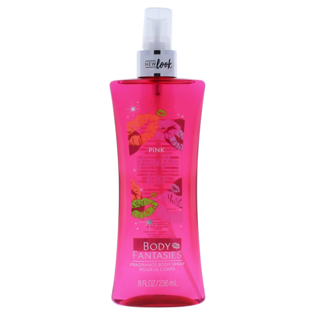 Body Fantasies Pink Vanilla Kiss by Body Fantasies for Women - 8 oz Fragrance Body Spray Image 1