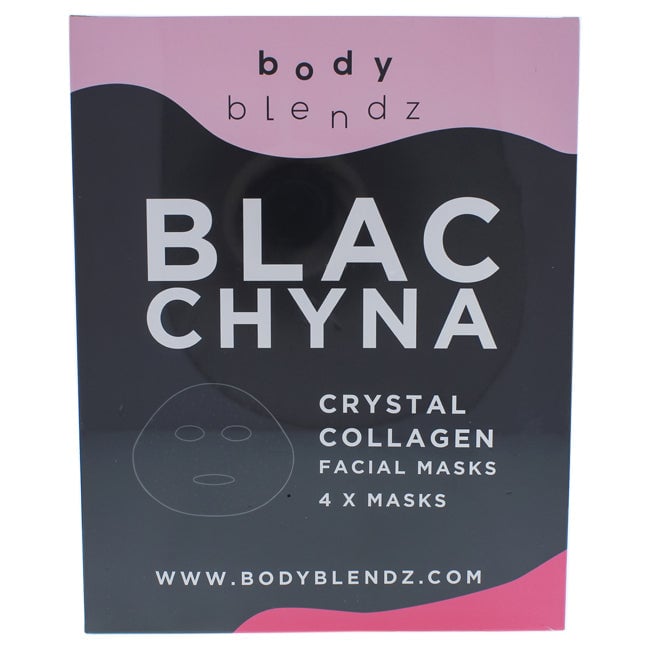 BodyBlendz Crystal Collagen Facial Mask by BodyBlendz for Women - 4 Pc Mask Image 1