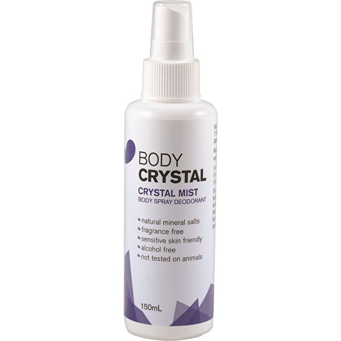 Body Crystal Body Spray Deo Cryst Mist Frag Free 150ml Image 1