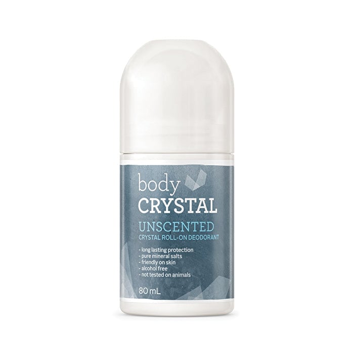 Body Crystal Crystal Roll-On Deodorant Unscented 80ml Image 1