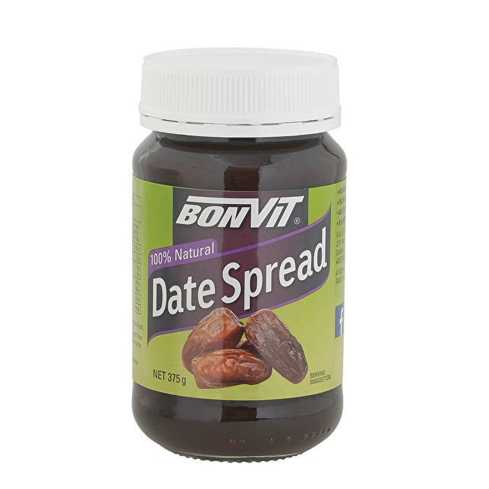 Bonvit 100% Natural Date Spread 375g Image 1