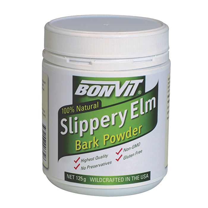 Bonvit 100% Natural Slippery Elm Bark Powder 125g Image 1