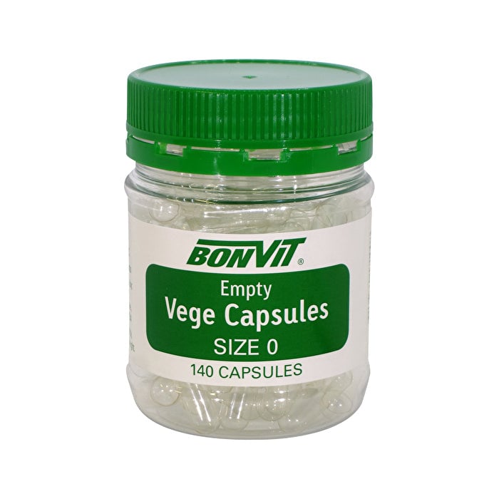 Bonvit Empty Vege Capsules Size 0 140c Image 1