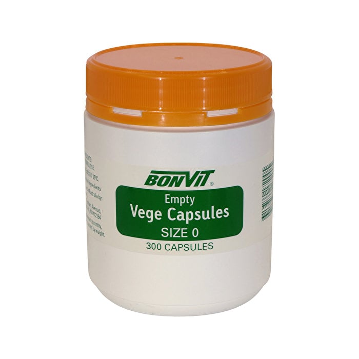 Bonvit Empty Vege Capsules Size 0 300c Image 1