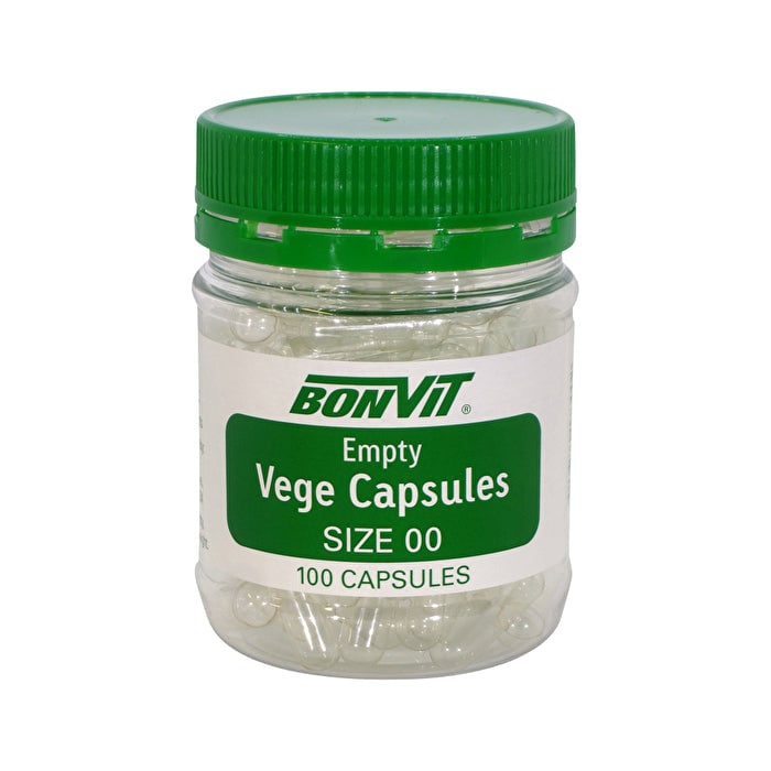 Bonvit Empty Vege Capsules Size 00 100c Image 1