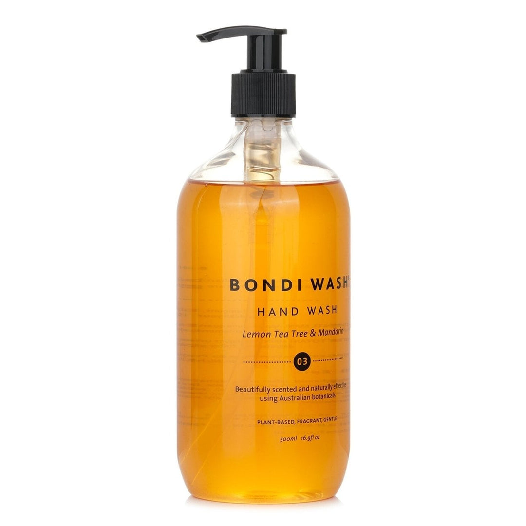 BONDI WASH Hand Wash (Lemon Tea Tree and Mandarin) 500ml/16.9oz Image 2