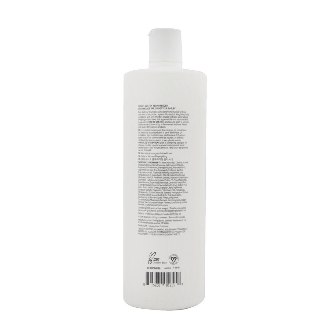 Bosley BosleyMD BosDefense Color Safe Volumizing Conditioner 1000ml/33.8oz Image 3