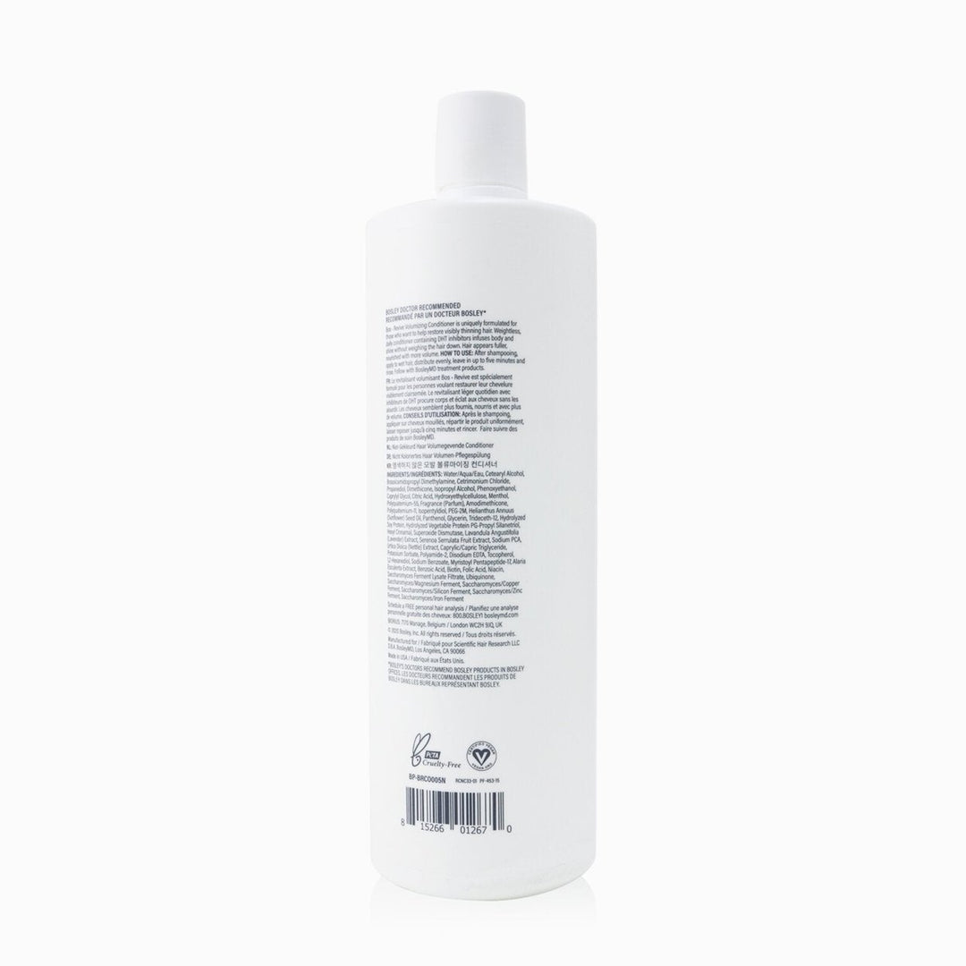 Bosley BosleyMD BosRevive Non Color-Treated Hair Volumizing Conditioner Image 6