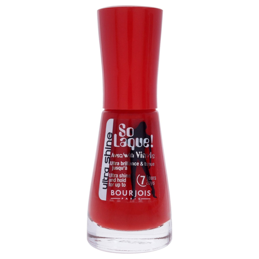 Bourjois So Laque Ultra Shine - 25 Rouge Casino by Bourjois for Women - 0.3 oz Nail Polish Image 1