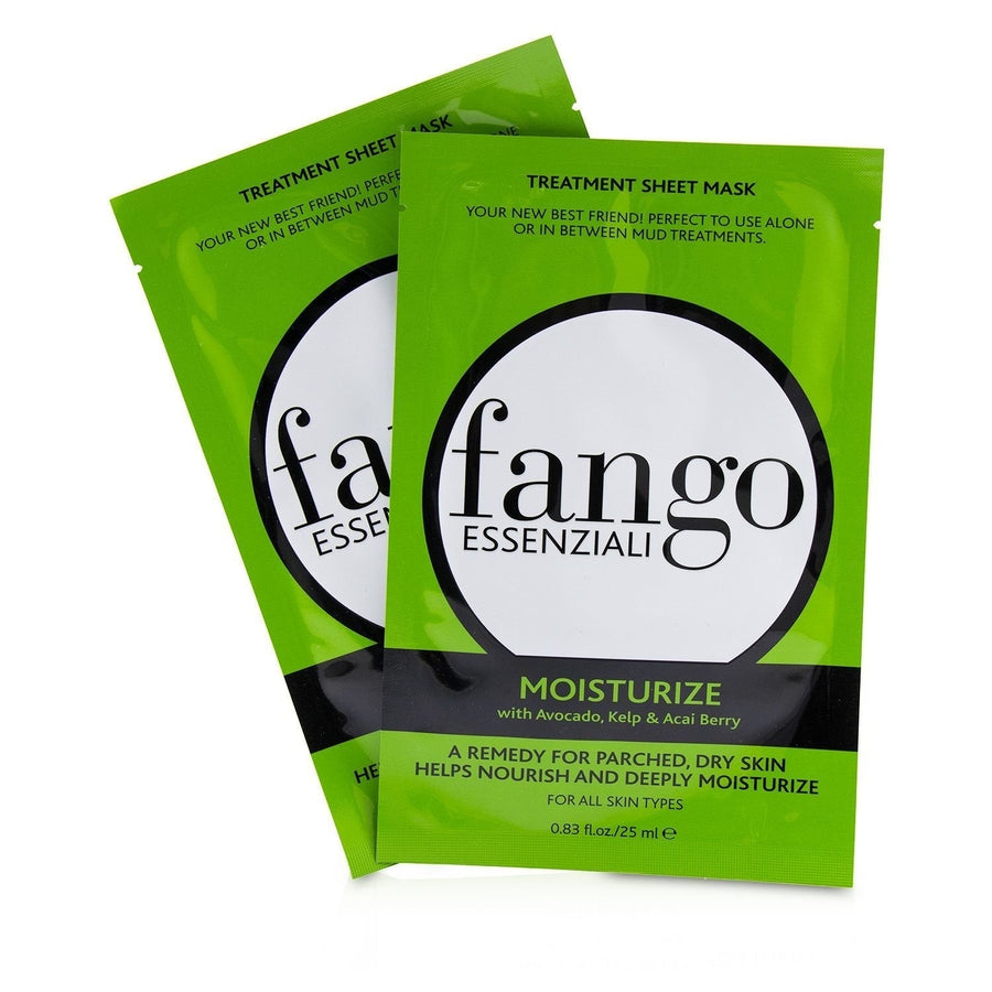 Borghese Fango Essenziali Moisturize Treatment Sheet Masks 4x25ml/0.83oz Image 1