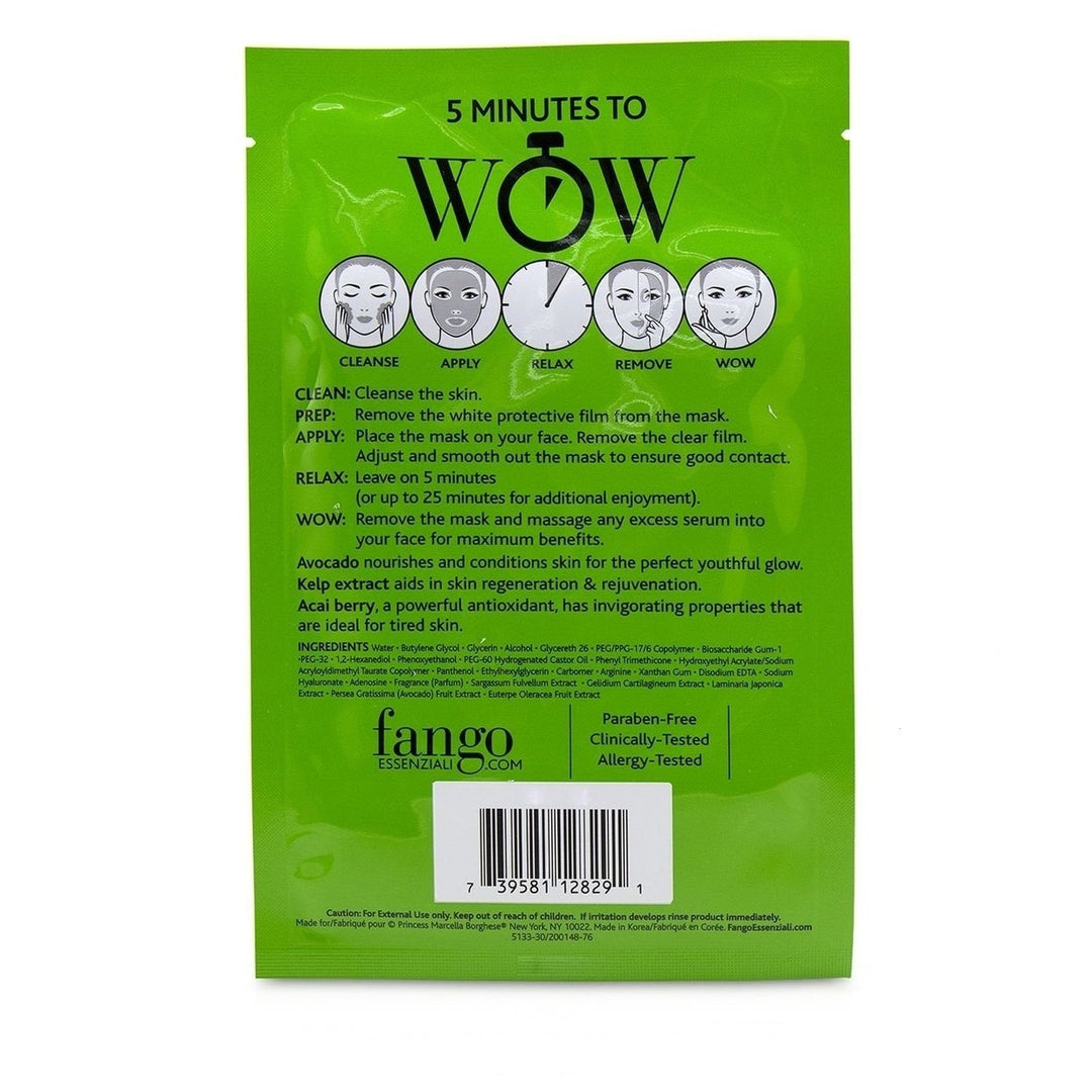 Borghese Fango Essenziali Moisturize Treatment Sheet Masks 4x25ml/0.83oz Image 4